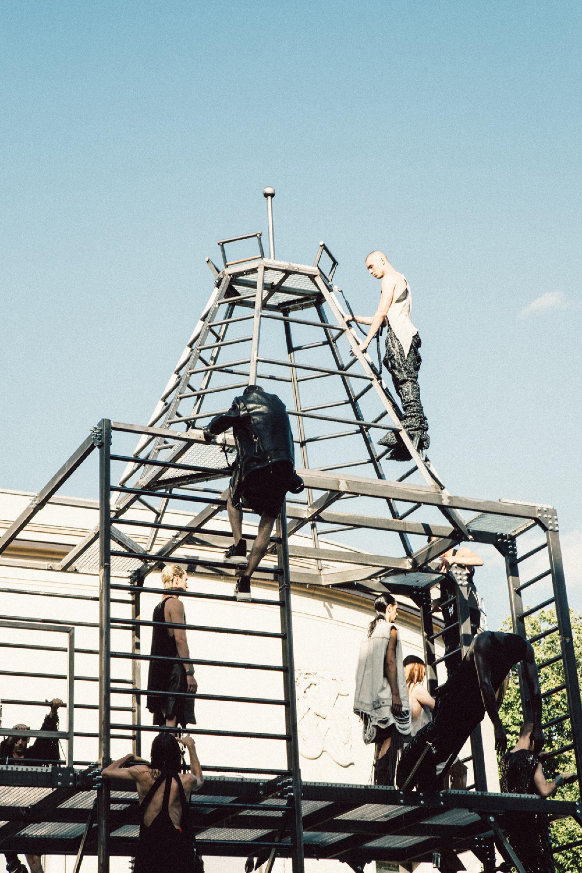 Image July 2025 PFW Accessories Rick Owens Men SS26