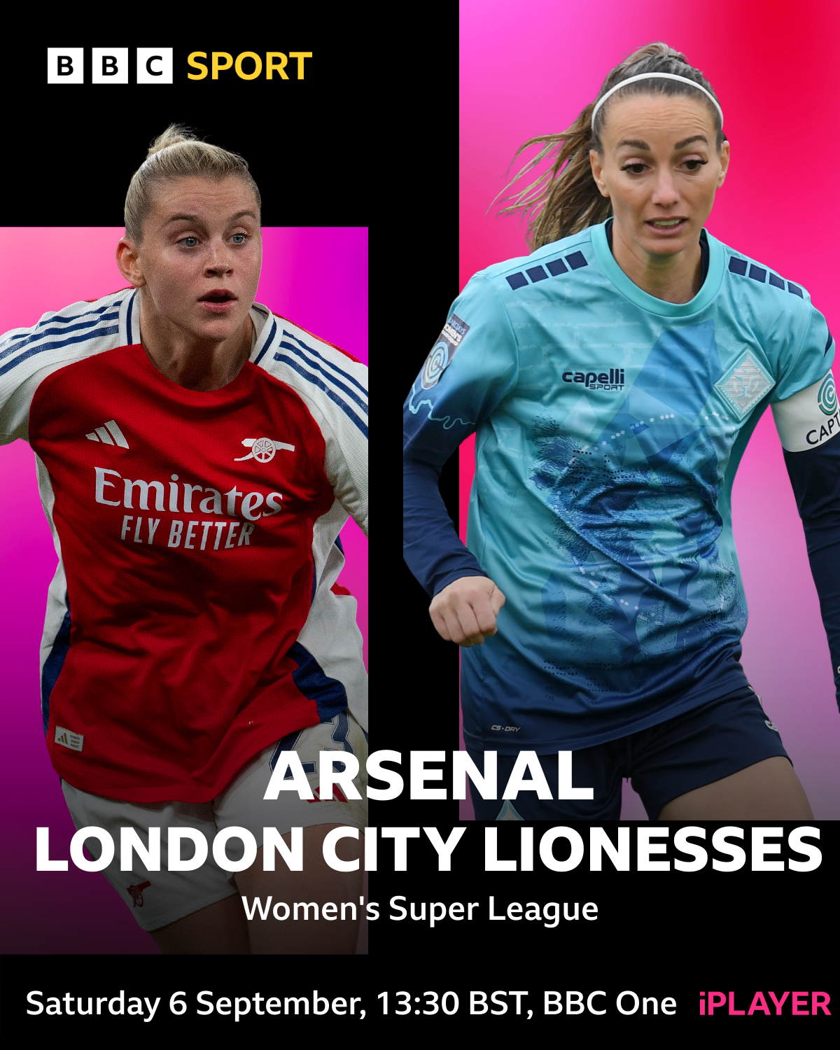 Saturday 6 September, 13:30 BST, BBC One