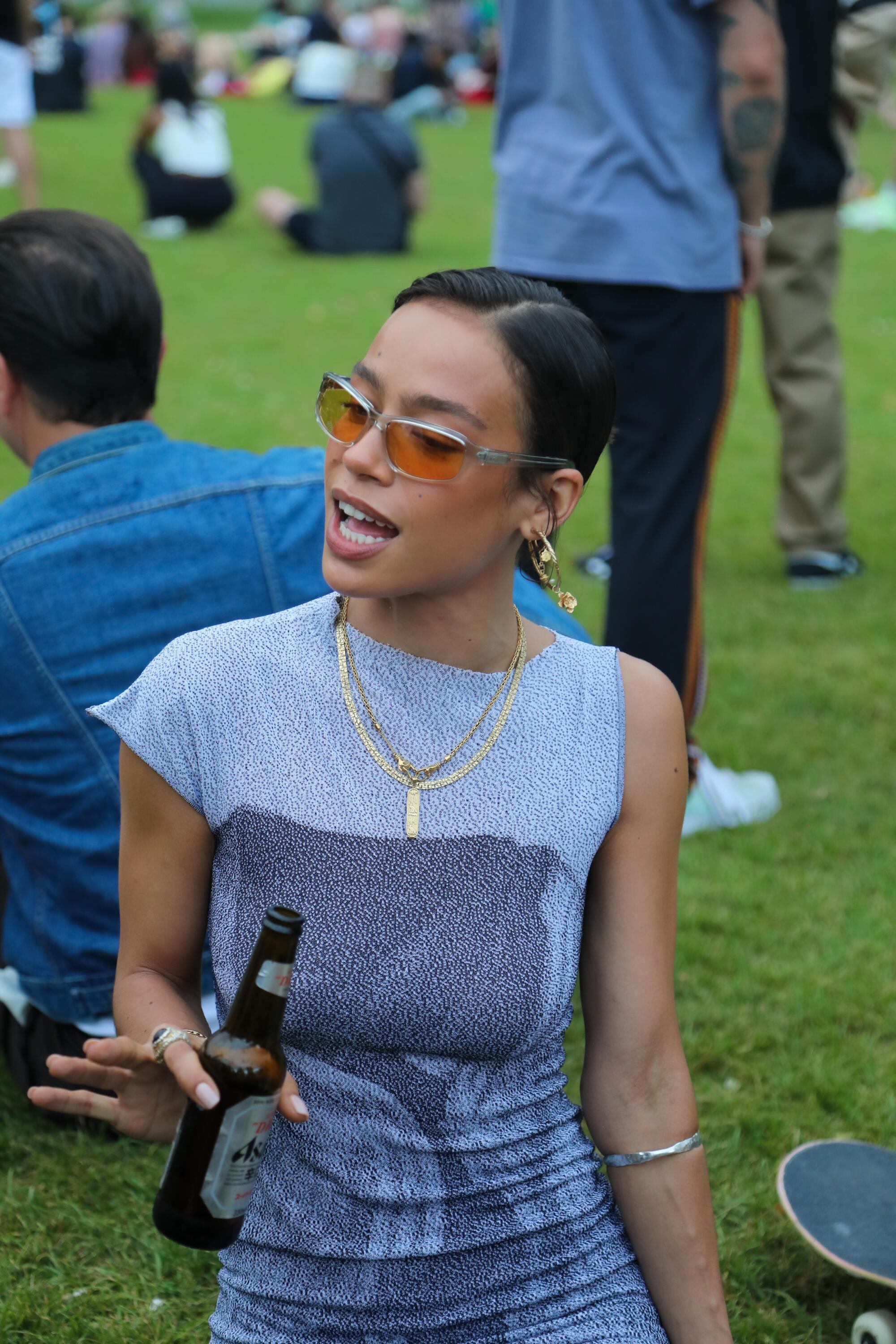 Zahara Davis, model and actor.