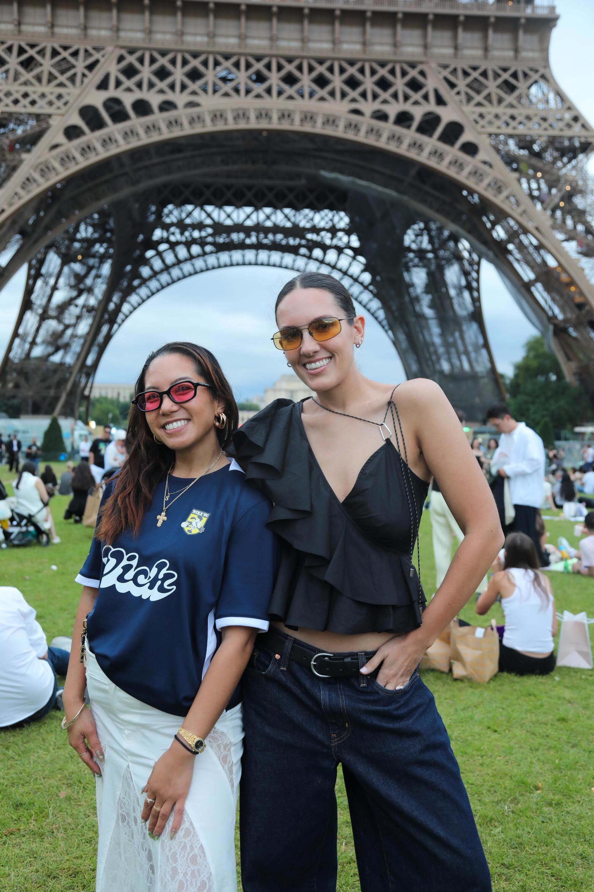 Stephanie Ramos, left, and Mallory Benson of Akila.
