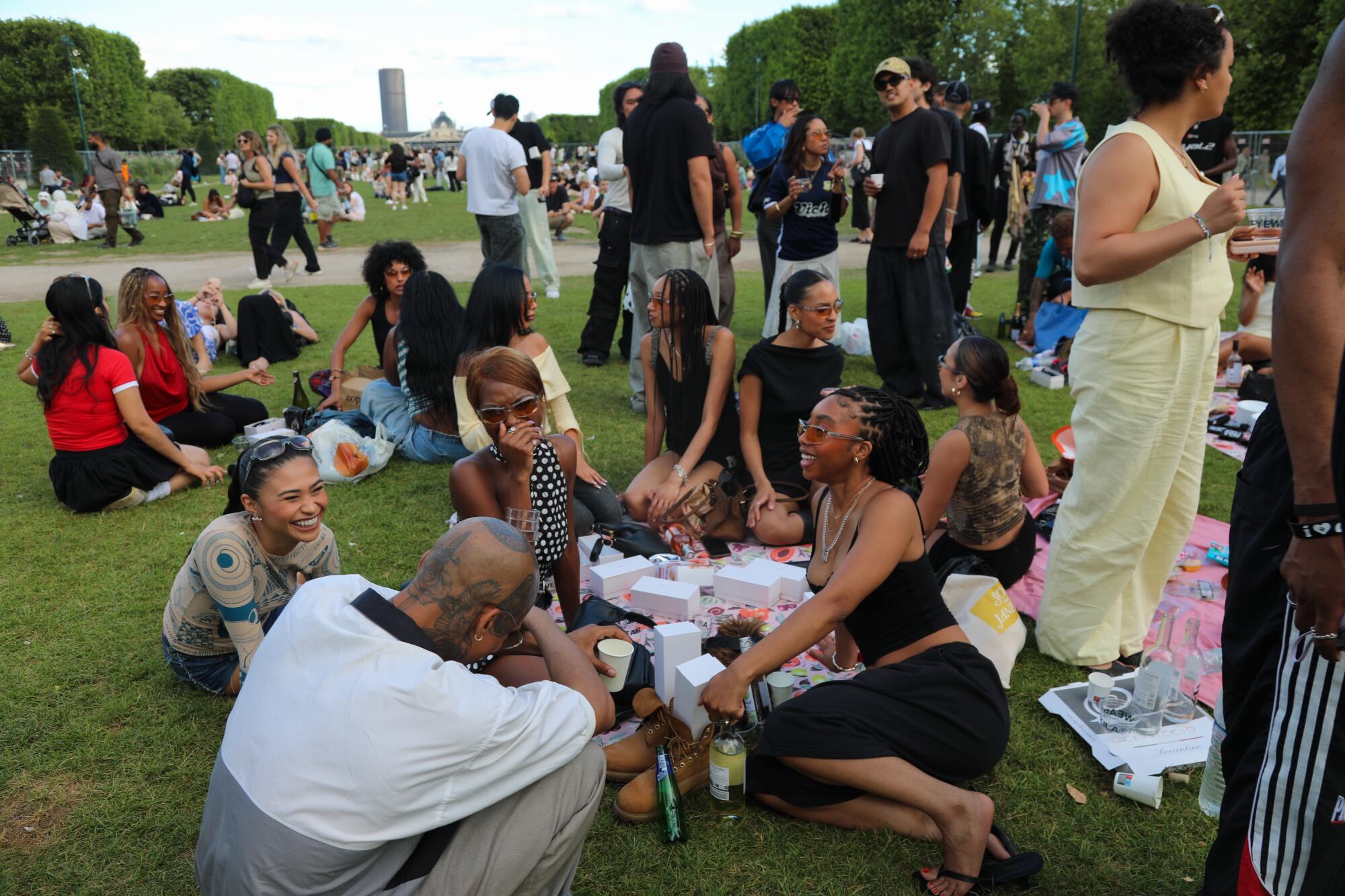 Image June 2025 PFW Courtside x Akilah Picnic.