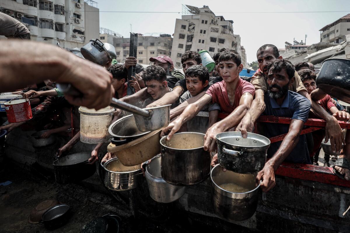 Israelis rebuff Trump, insisting images of starvation in Gaza are ‘fake’
