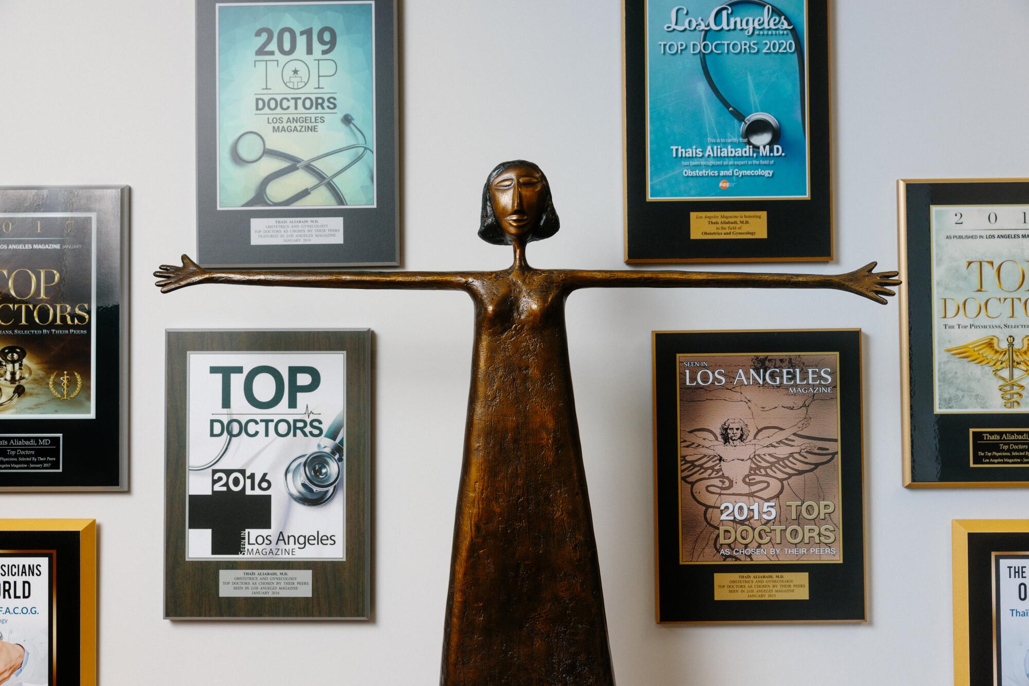 Dr. Thaïs Aliabadi's Beverly Hills office.