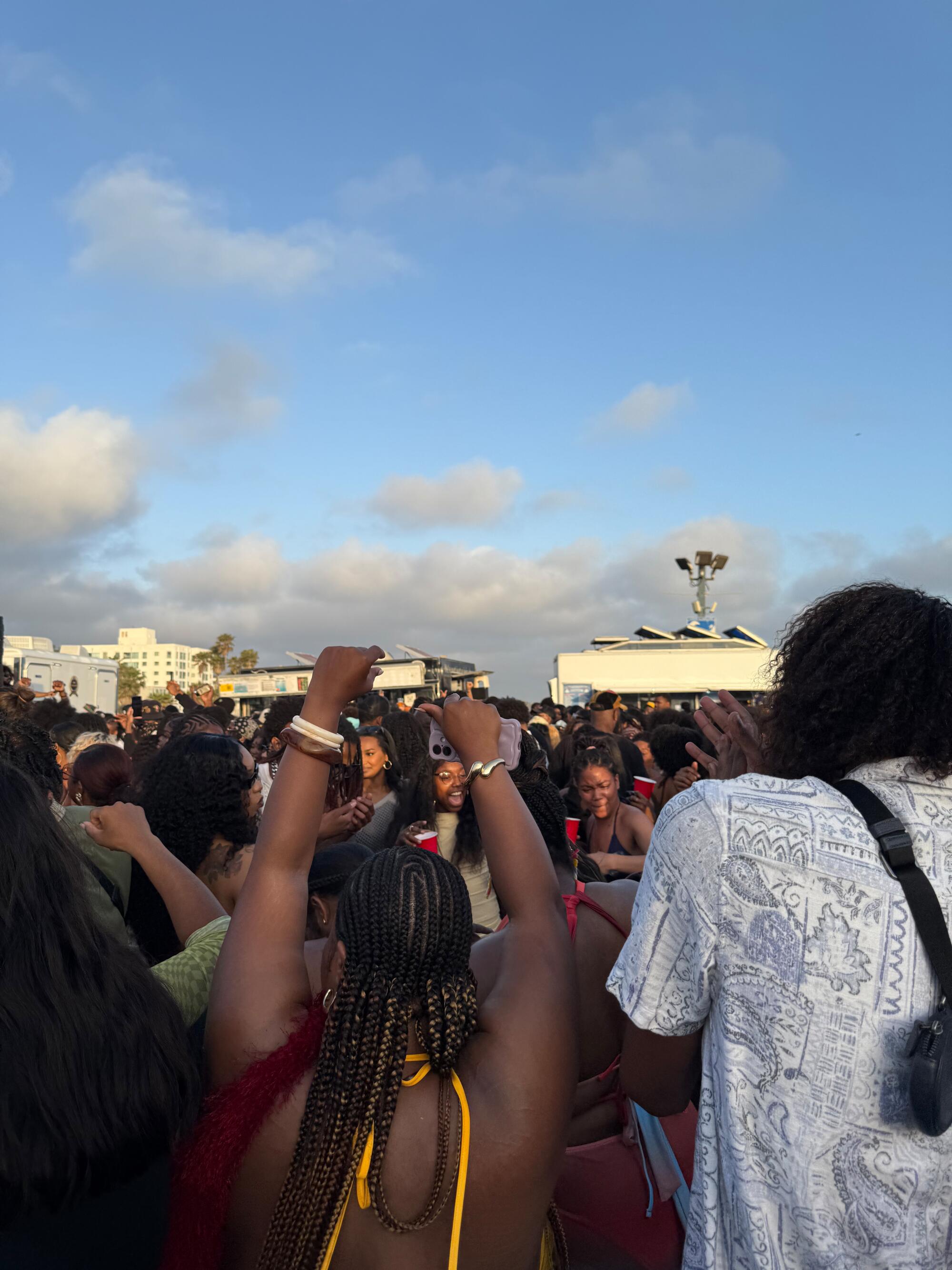 Image June 2025 Ebony Beach Club Juneteenth. Cerys Davies / Los Angeles Times