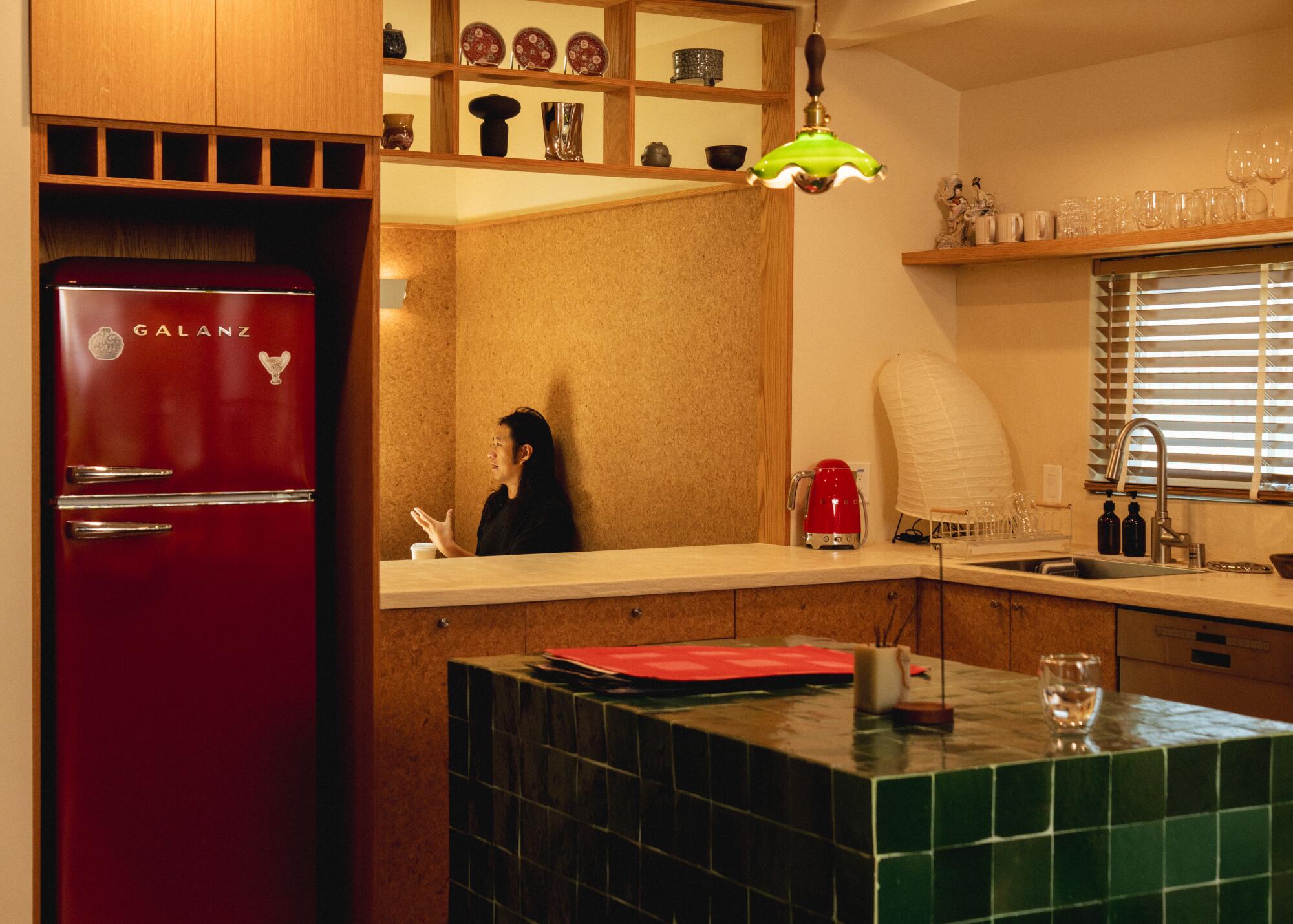 Wong Kar Wai is a big inspiration in how Chan approached this home.
