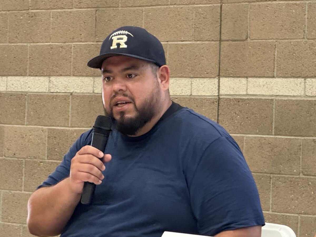First-year Reseda coach Ed Breceda is a Reseda grad and former Regent assistant.
