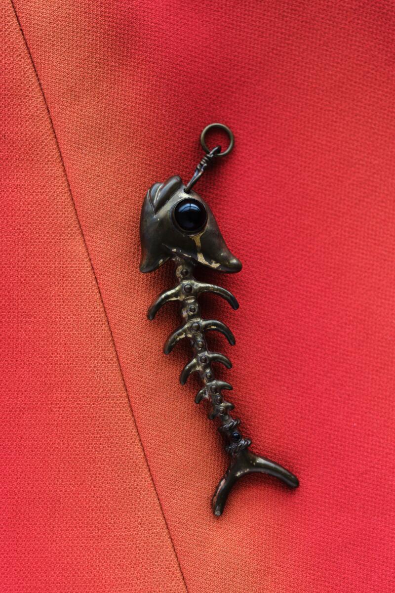 Fishbone pendant