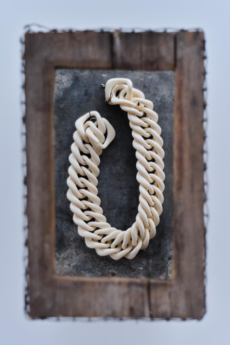 ivory colored bracelet