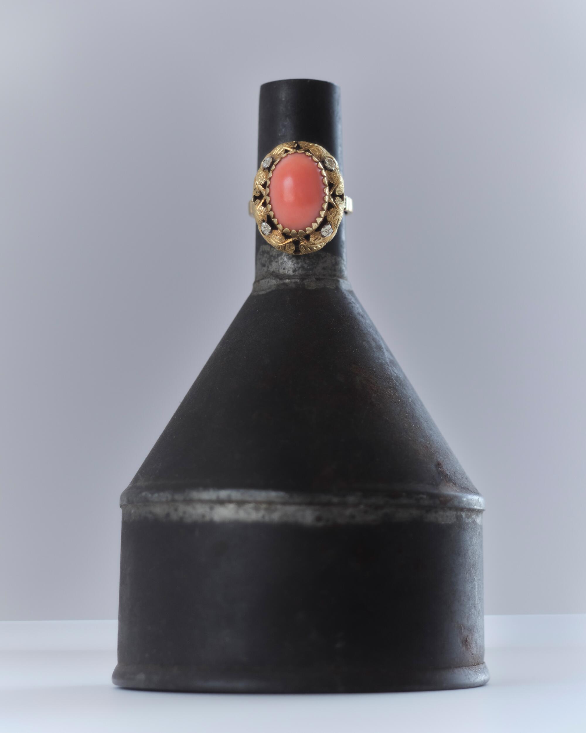 Ring on a funnel