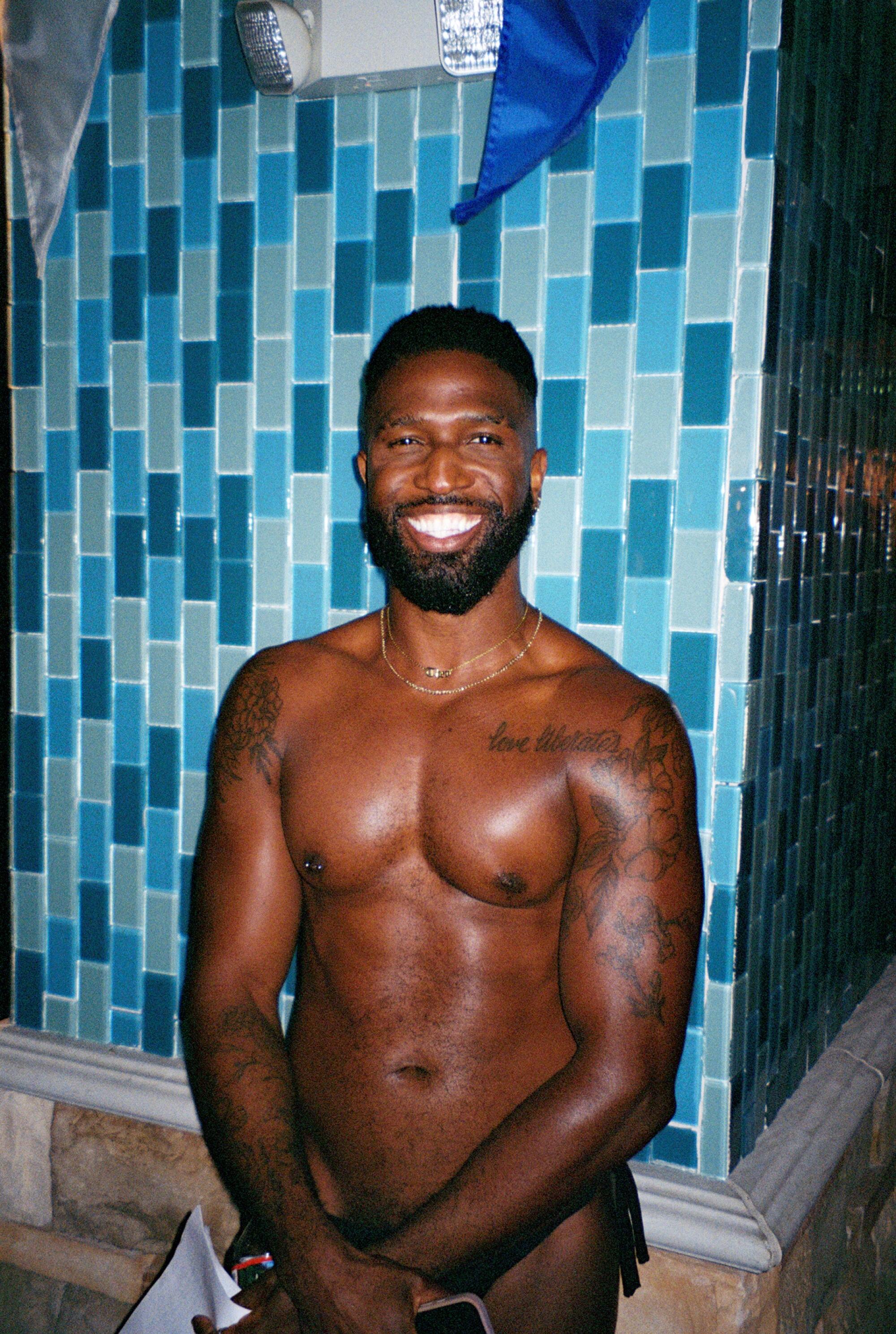 Writer and performer Brandon Kyle Goodman.