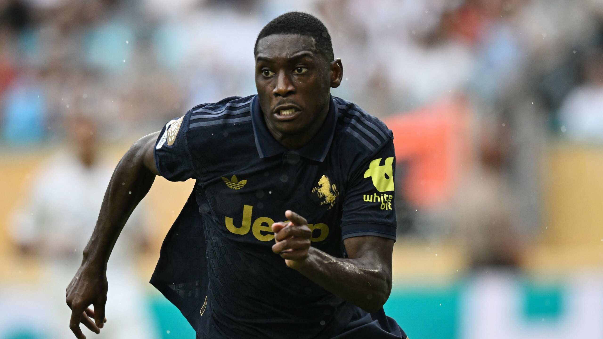 Randal Kolo Muani in action for Juventus at the Club World Cup
