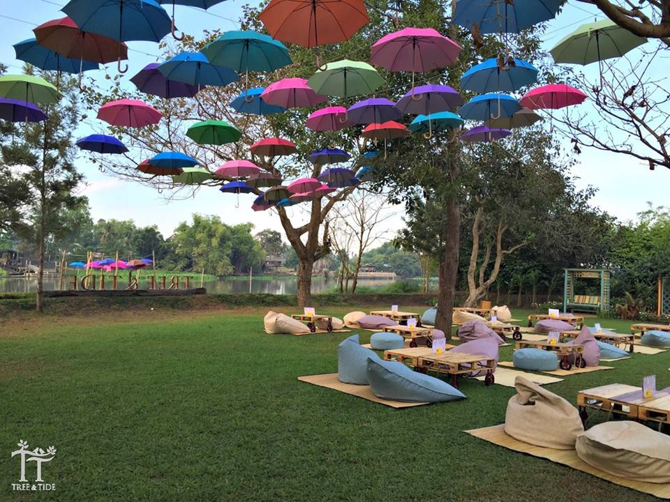 Tree & Tide Riverside Cafe ที่กินเที่ยวนครปฐม 