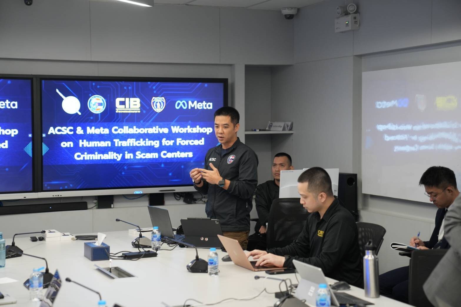 ACSC ร่วมสกัดกั้นเครือข่ายหลอกลวงออนไลน์ขนาดใหญ่ ในเอเชียตะวันออกเฉียงใต้ 