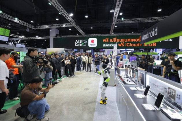 AIS เปิดตัว ‘น้องจีจี้’ พนักงานต้อนรับ AI พูดคุย ทักทาย แนะนำลูกค้า ใน Thailand Mobile Expo 2026 ก่อนต่อยอดไป AIS Shop เร็วๆ นี้