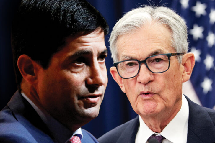 Kevin Warsh, Jerome Powell Kevin Warsh, Jerome Powell