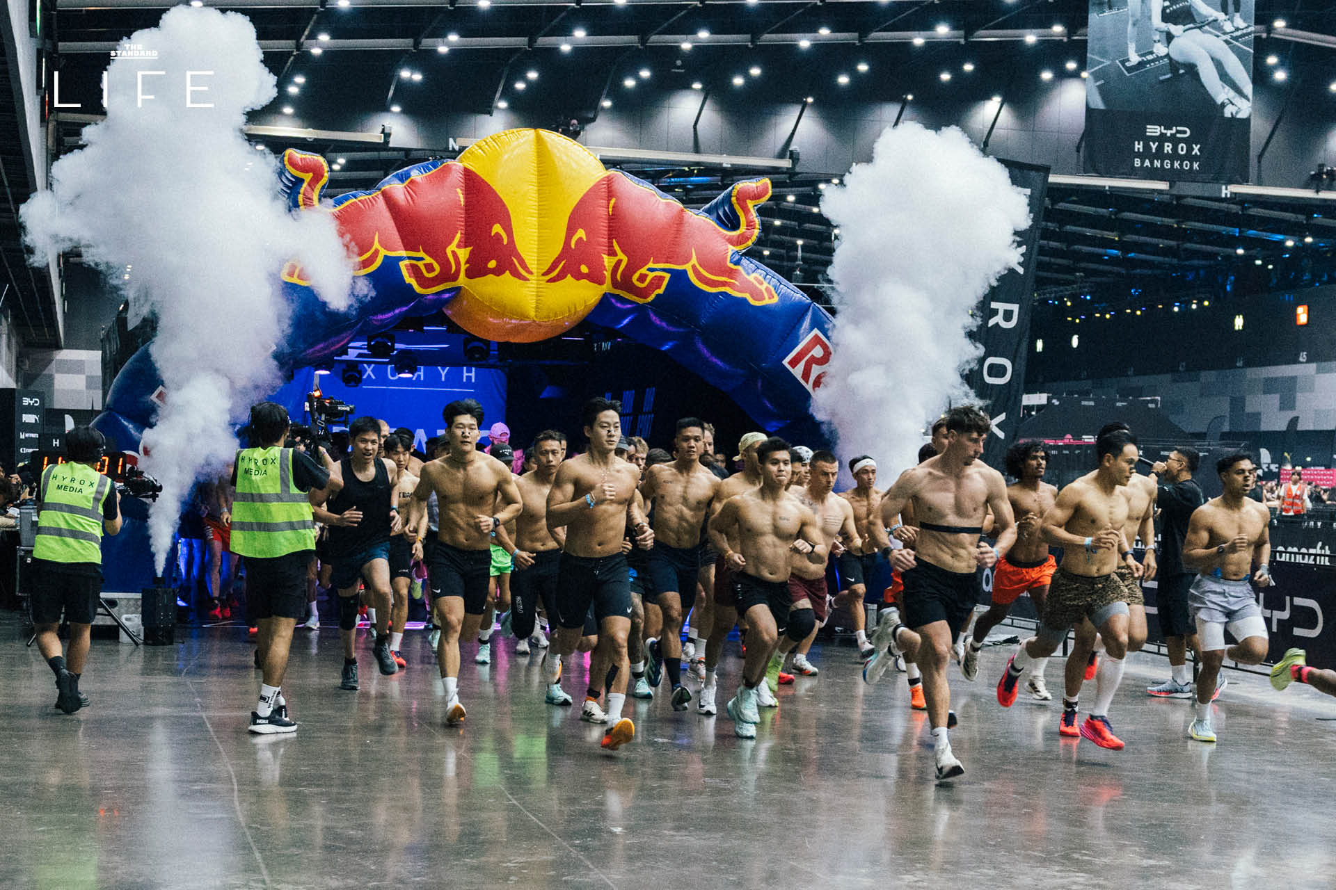 มหกรรมกล้ามชนกล้าม! ส่องเอเนอจี้ Men Doubles ที่ BYD HYROX Bangkok 2026