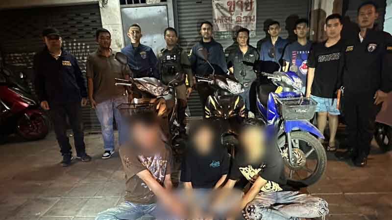 รวบหนุ่มโรงงานแก๊งสปป.ลาว รับจ๊อบขับรถจยย.ถูกลัก พบรถถูกขโมยแจ้งหายย่านบางพลี