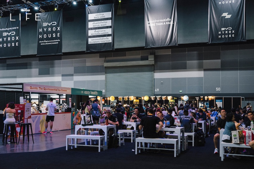 ภาพบรรยากาศการแข่งขัน BYD HYROX Bangkok 2026 วันแรก ณ BITEC บางนา 20