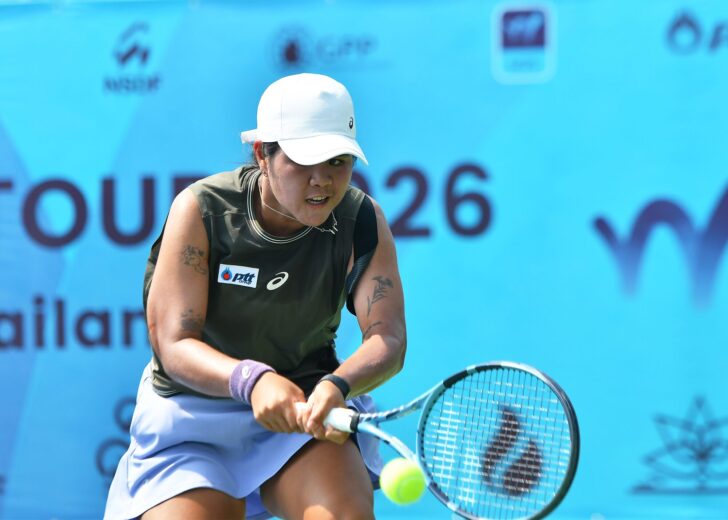 3 นักหวดสาวชุดแชมป์บิลลีจีนคิง ประเดิมคว้าชัยศึกไอทีเอฟที่นครปฐม