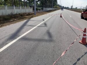 เกิดเหตุชาย 25 ถูกยิงด้วยอาวุธปืน เจ็บสาหัส บริเวณศาลาที่พักถนนสายตากใบ-นราธิวาส