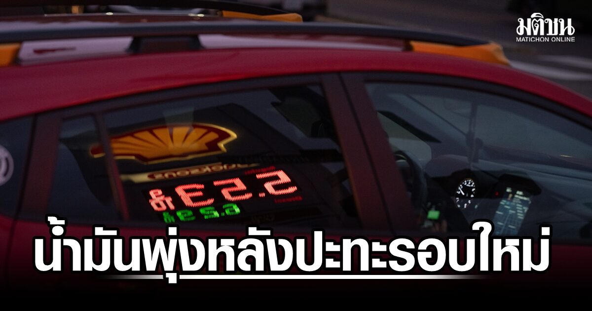 น้ำมันปรับขึ้น หลังสหรัฐ-อิหร่านปะทะรอบใหม่ AI หนุนหุ้นเอเชียพุ่งต่อเนื่อง