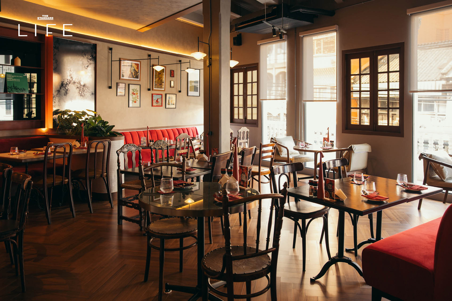 LUKE Bangkok ร้านอิตาเลียนสีแดงจัดจ้าน เปิดใหม่ย่านหัวลำโพง
