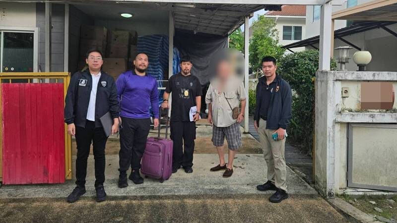 สืบ ตม.3 แฝงตัวเป็นคนสวน รวบชาวฟินแลนด์หนีหมายจับตำรวจสากล คดีฉ้อโกงภาษีกว่า 4 ล้านบาท