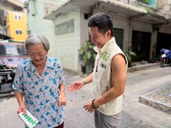 ‘ไม้ วิพุธ’ ลงพื้นที่ชุมชนหาเสียง ชูแก้ปัญหา PM2.5 ดันข้อบัญญัติอากาศสะอาด กทม.ชุดใหญ่