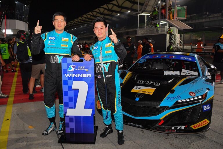 ปิติ-กันตศักดิ์ ไล่แซงจากอันดับ 7 คว้าชัย GT3 ไนท์เรซเซปัง รักษาจ่าฝูง