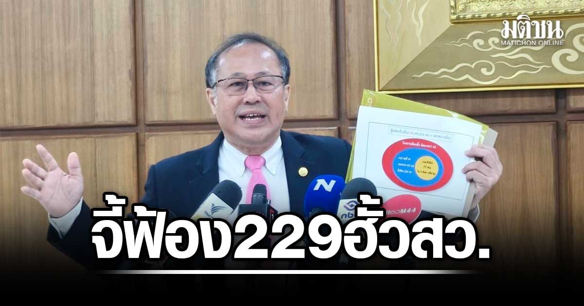 หมอตุลย์ ขยับ จี้กกต.ทบทวนมติส่่งฟ้อง 229 ฮั้วสว. ชี้ส่อละเว้นปฏิบัติหน้าที่